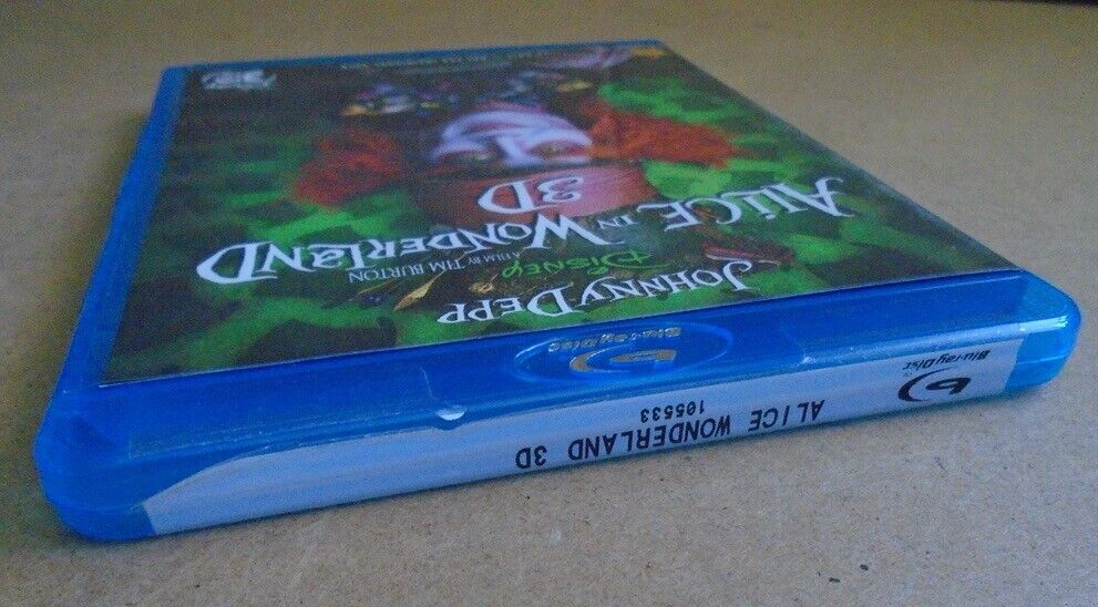 SONY Wonderland Alice Movie Deluxe Starter Kit Blu-ray 3D Glasses
