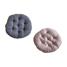 Coussin de siège rembourré rond de 15,7 pouces, coussin de chaise pour