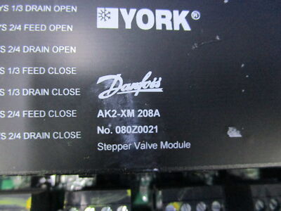 YORK DANFOSS STEPPER VALVE MODULE AK2-XM-208A W/VALVE INTERFACE