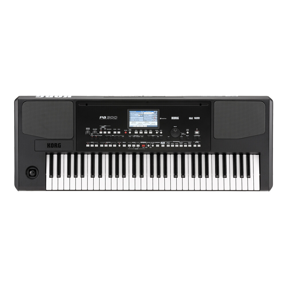 NEW) Korg PA300 Professional Arranger 61 Key Electronic Keyboard