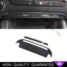 Central Console USB Socket Panel Trim For Mazda 3 Axela 20-21 Carbon Fiber Steel