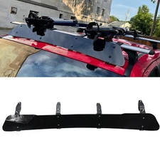 44" Roof Racks Windshield Wind Fairing Deflector Noise Reducer Fit Ford Chevy