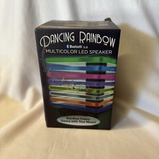 Multicolor LED Speaker LED Rainbow Speaker Speaker New In Box