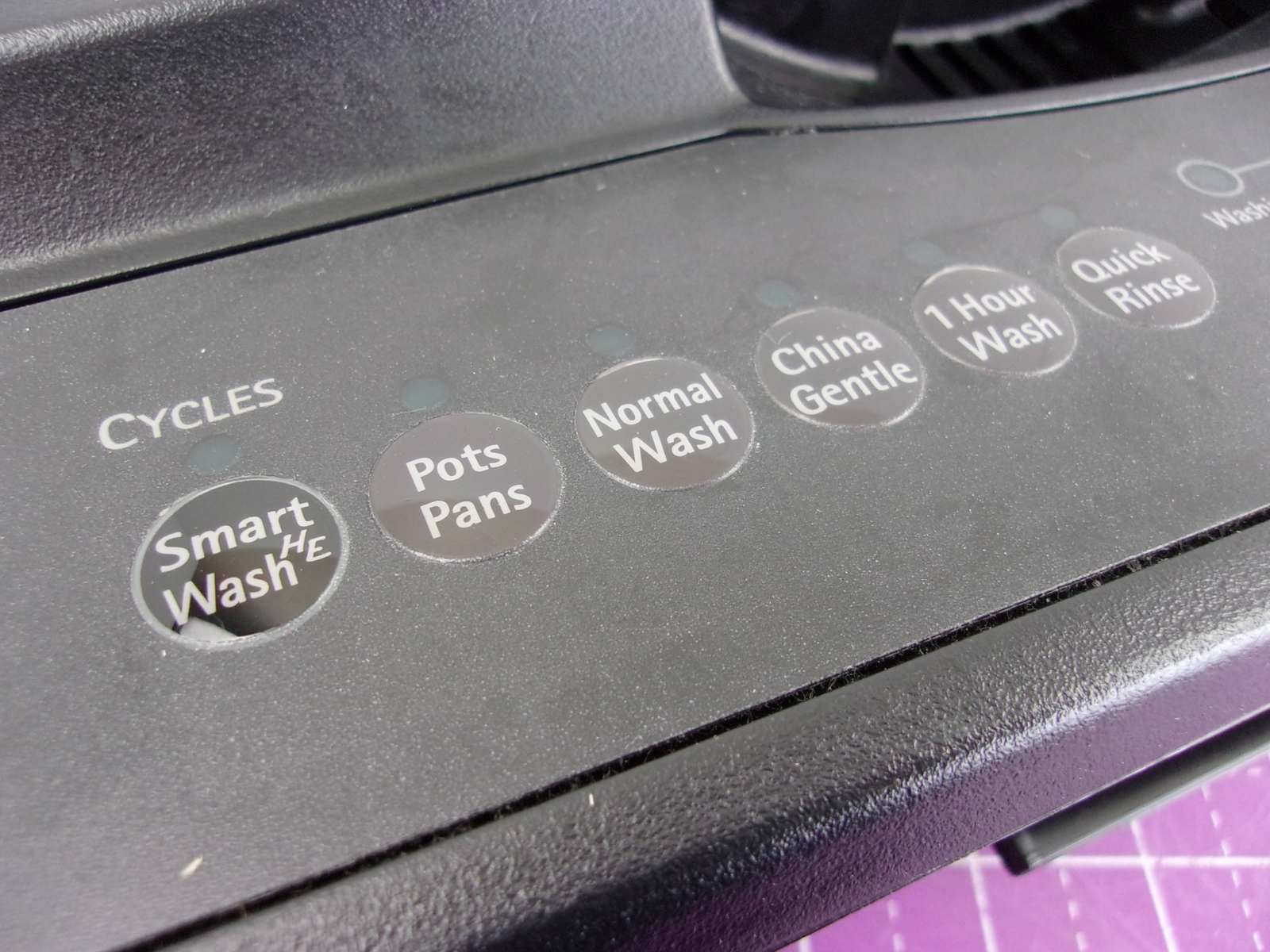 W10083035 Kenmore Dishwasher Control Panel (chipped button) eBay