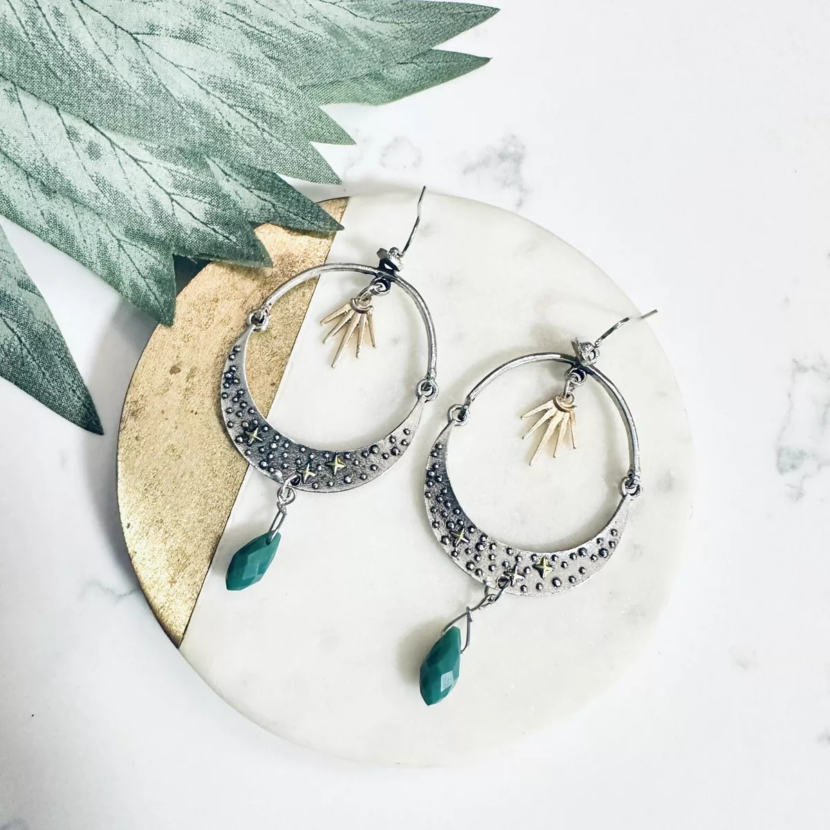 Boho silver hotsell earrings