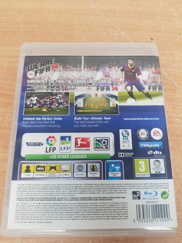 Original Playstation 3 FIFA 14 Spiel - nur Einheit - Bild 4 von 7