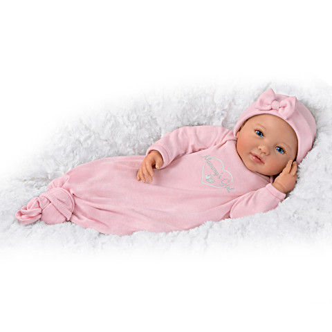 Baby Doll With Magnetic Pacifier | eBay