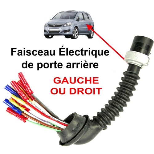 Fili Elettrico + Line Porta Posteriore per Opel Zafira B (2005-2014) - Foto 2 di 9