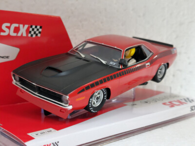 SCX U10444 Plymouth Trans Am AAR Cuda Rallye Red 1970 Limited Ed