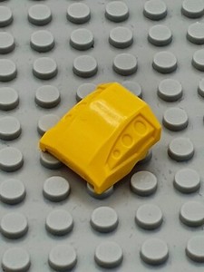 LEGO® 4x Cockpit Dach Motorhaube 2x2 Brick - 44675 - Gelb Yellow
