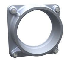 Milbank Manufacturing Co. A8112 4 IN Raintight Aluminum Meter Socket Hub