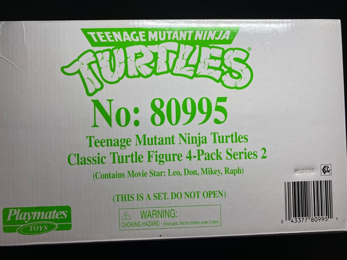 TMNT Teenage Mutant Ninja Turtles Movie Star 4 Pack Set Action