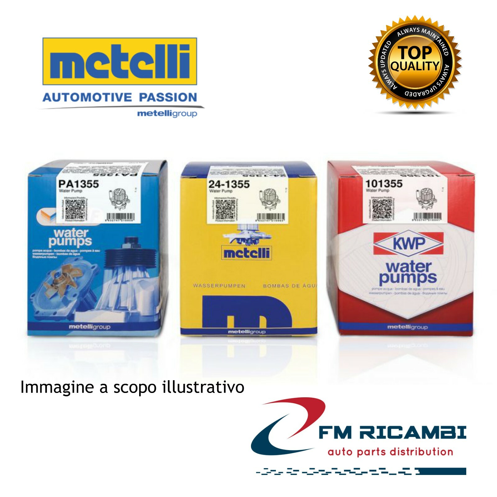 24-0932 METELLI POMPA ACQUA MAVERICK/TERRANO 2.7 TD
