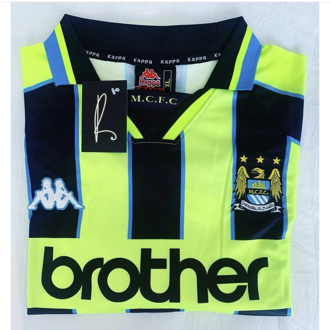 Man city kappa away kit sales