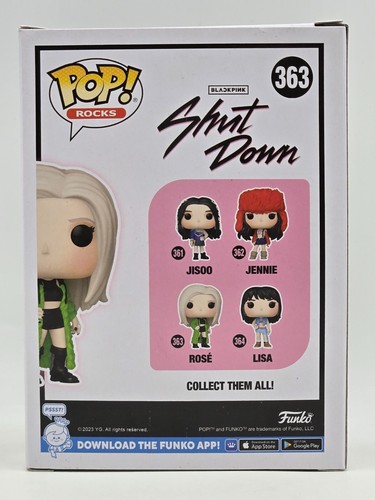Funko Pop! Figura Vinilo Rocks Blackpink #363 Rosa - Imagen 2 de 16