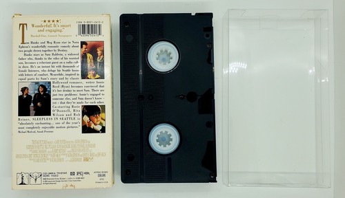 Sleepless In Seattle x2 (VHS 1993) 1 Factory Sealed 1 CIB! 1st Print Mint! 🎬 - Picture 13 of 13