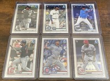 Dunn Aquino McKay Toro Garcia 2020 Bowman Chrome Rookie RC & Prospect Lot (11)