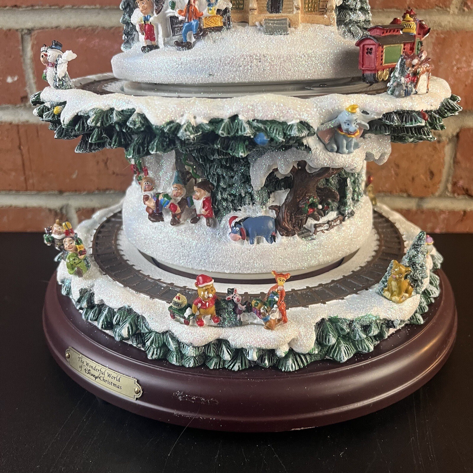 Bradford Exchange Disney Tabletop Christmas Tree The Wonderful World