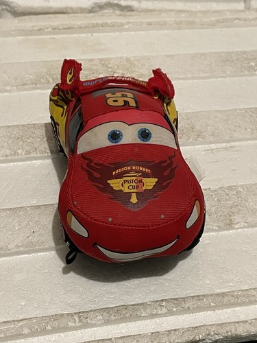 Disney Pixar CARS Lightning McQueen Plush Soft Stuffed Toy 17cm - EUC - Picture 5 of 5