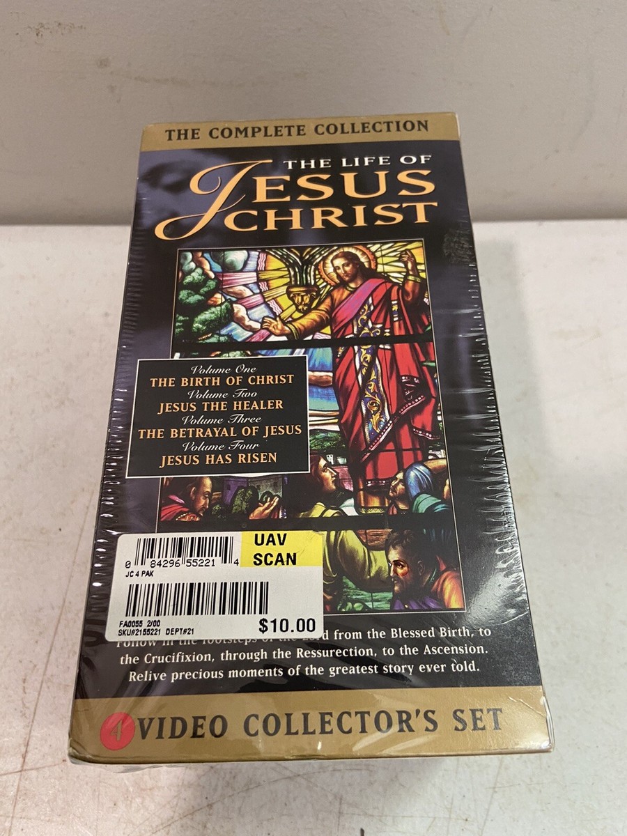 その他 Life of Christ [VHS] The Life of Jesus Christ Collectors Set 4 Volumes VHS 192