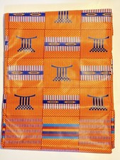 African Wax Print Fabric Kente Tribal Pattern Dashiki