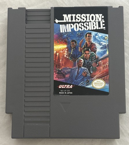 Mission: Impossible (Nintendo NES, 1990) Nur Cartridge - Getestet - Ultra Spiele