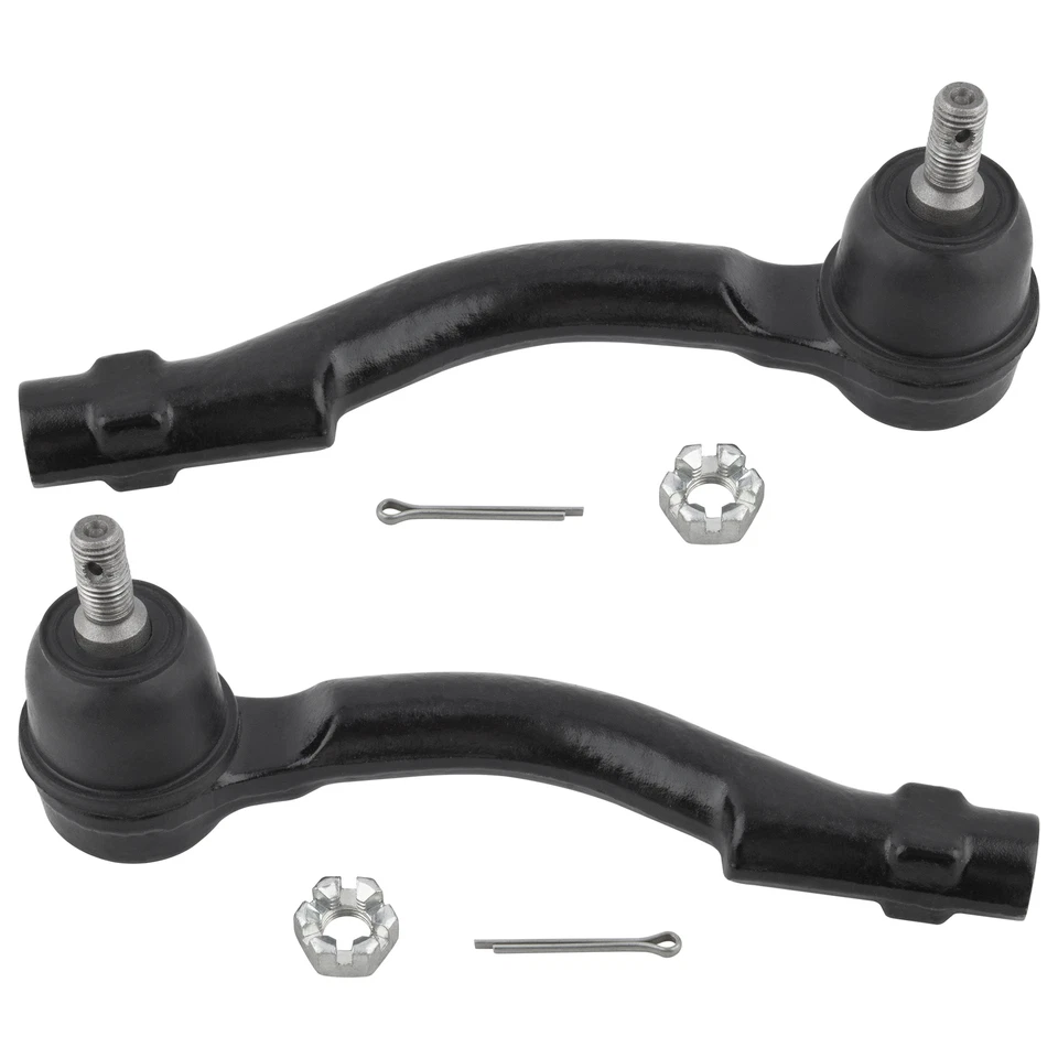 For 2005-2010 Kia Sportage Hyundai Tucson 4pcs Front Inner Outer Tie Rod Ends - Image 3 of 4