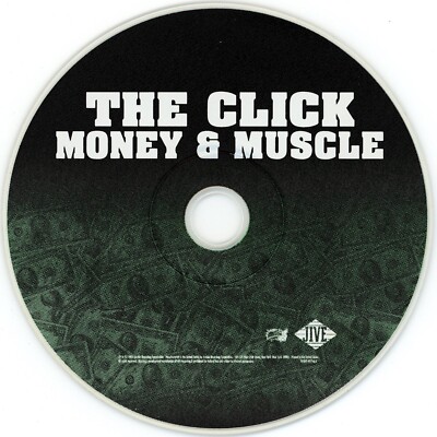 DISC ONLY The Click: Money & Muscle Rare Rap CD Album w/ E-40, B-Legit DISC ONLY