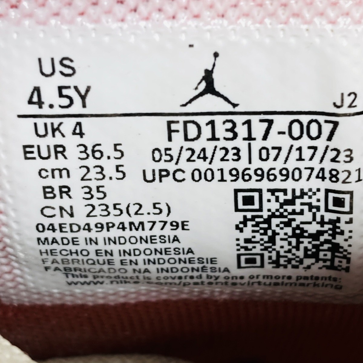 Nike Air Jordan 1 Mid SS GS Six Championships FD1317-007