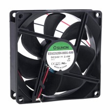 Ventola Sunon 92x92x25mm 24V DC - 2,4W, 3400 Giri/min, Flusso Aria 93,4 M³/h - Foto 6