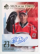 Zach Boychuk Rookie Auto 2008-09 SP Authentic Sign of the Times #ST-ZH