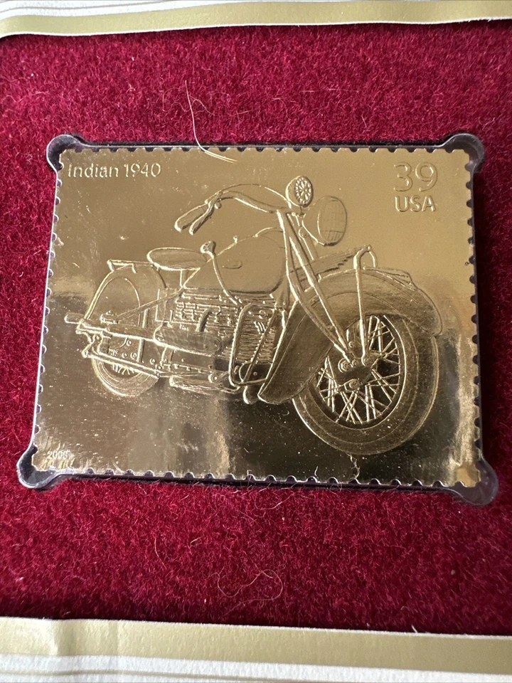 FIRST DAY ISSUE 2006 STURGIS, SD 1940 INDIAN American Motorcycles LOGO ENVELOPE - Image 4 of 4