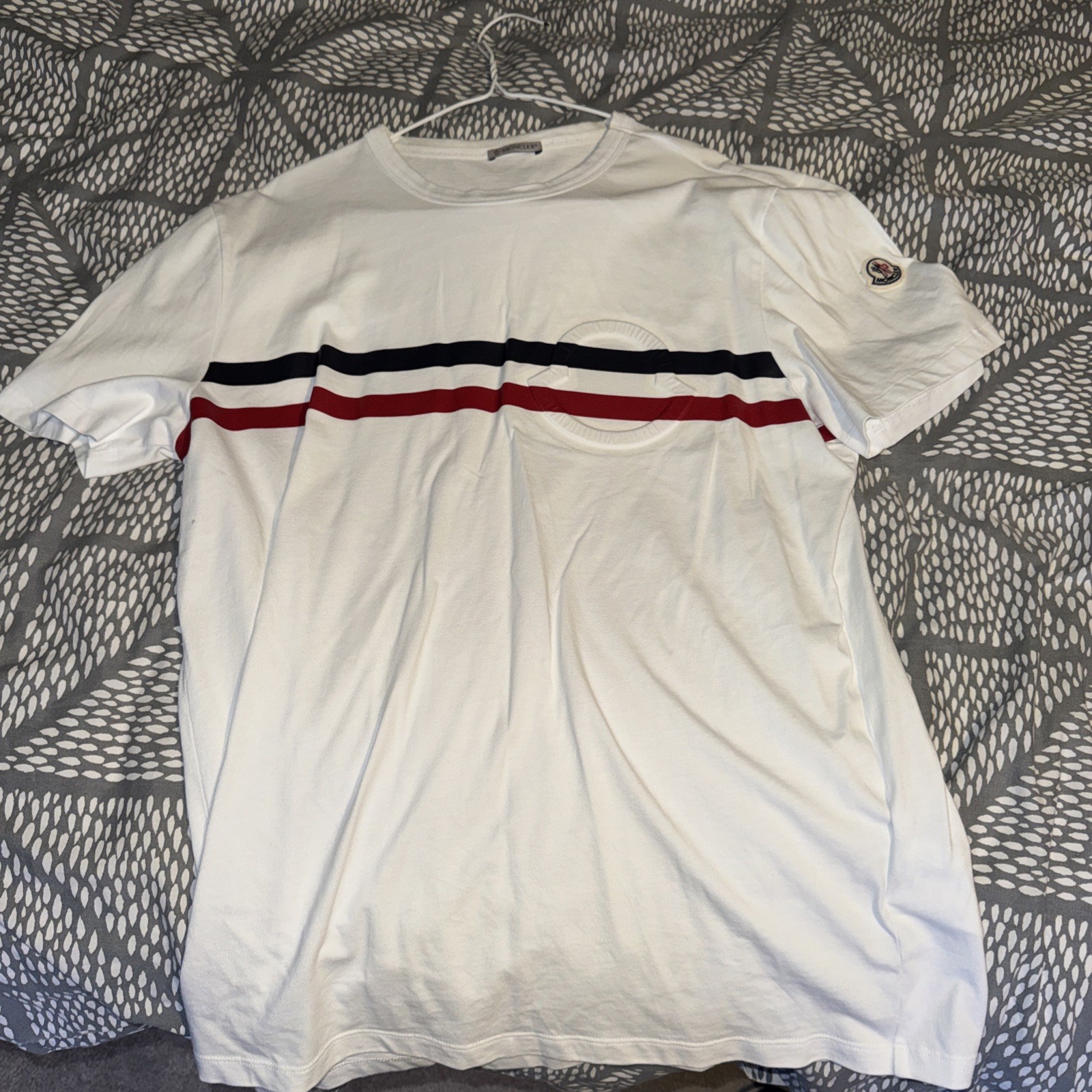 Moncler White Men's T Shirt Size Xl
