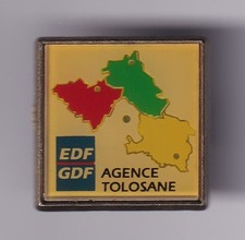 RARE PINS PIN'S .. ENTREPRISE EDF GDF REGIONAL AGENCE TOLOSANE TOULOUSE 31 ~GF