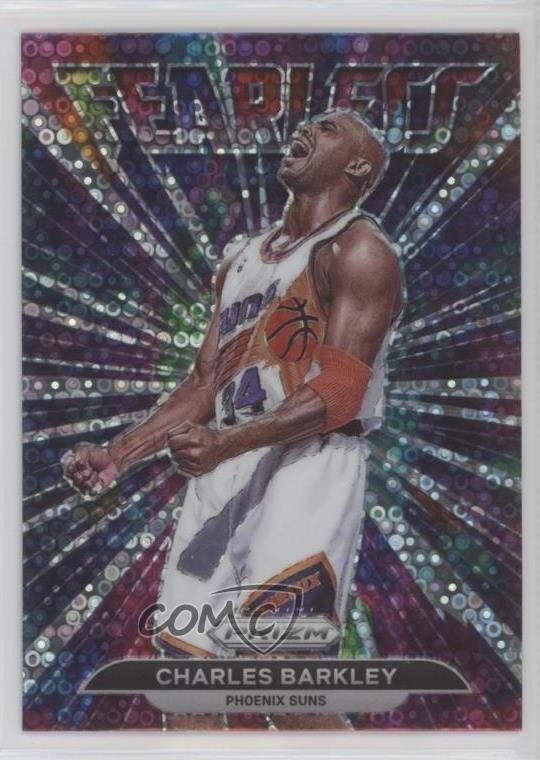 2021-22 Panini Prizm Fearless Fast Break Prizm Charles Barkley #19 HOF