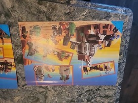 LEGO 6761 6765 And Bandit's Secret Hide-Out INSTRUCTIONS Western Vintage Cowboys