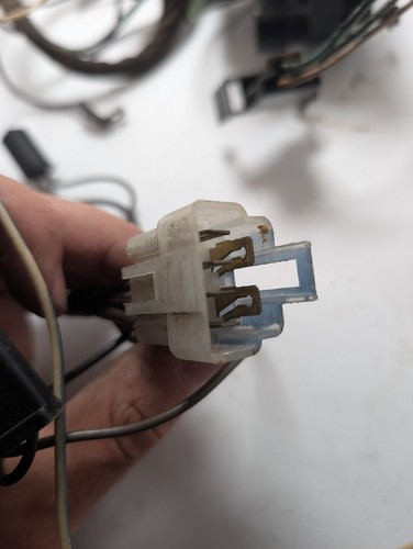 1967-69 Pontiac GTO LeMans Tempest Dash Wiring Harness w/ Fuse Block OEM AS-IS - Picture 4 of 10