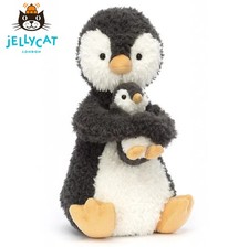 JellyCat Huddles Penguin Plush Toy Stuffed Animal Christmas Gift Tags + Dust Bag