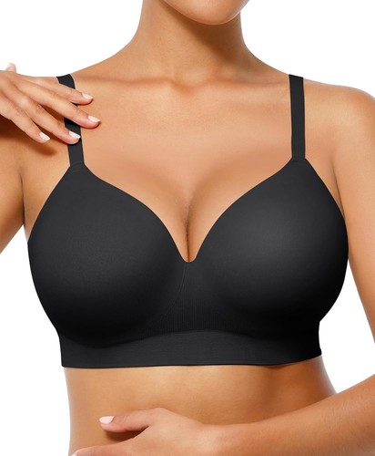 Women Seamless Comfort Bralettes No Underwire Supportive Full Coverage Bras