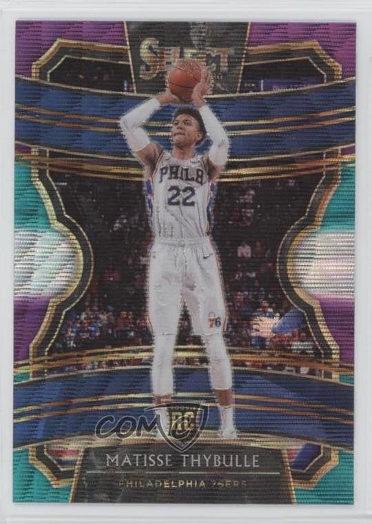 2019-20 Panini Select Concourse Tri-Color Prizm Matisse Thybulle #97 2l4