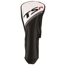 NEW TITLEIST TSR FAIRWAY WOOD LEATHER HEADCOVER Black/White/Red