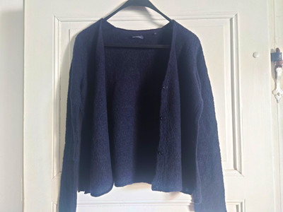Marc O'Polo Damen Strickjacke Cardigan schwarz Gr. M 