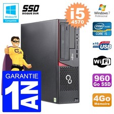 PC Fujitsu Esprimo E720 E85+ DT i5-4570 RAM 4GB Festplatte 960GB SSD Wifi W7