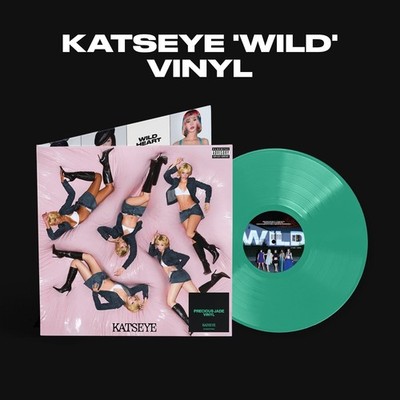 KATSEYE - Wild (Precious Jade Vinyl) Vinyl LP Green 2026 HYBE 12'' New & Sealed