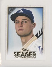 2018 Topps Gallery Oversized Box Toppers Corey Seager #OBT-CS 4r3