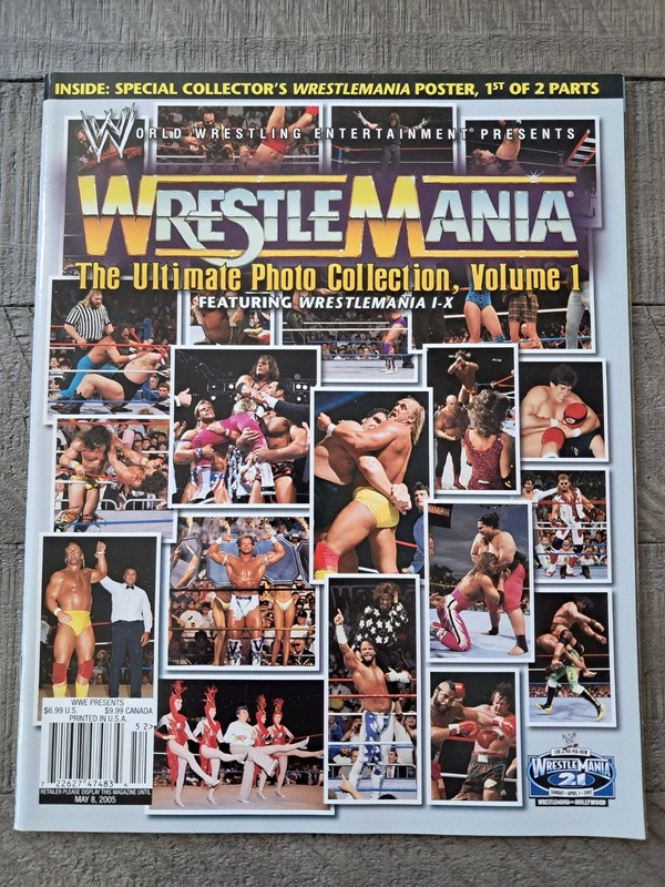 WWE Magazine Wrestlemania The Ultimate Photo Collection Volume 1
