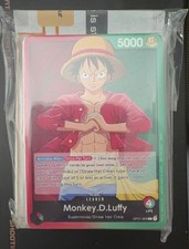 SEALED One Piece Card Game Red Green Luffy Demo Deck English Edition