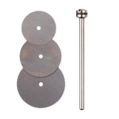 PROXXON 28830 Circular Saw Blade Set 3pc 16/19/22mm 0.1mm Rotary Tool