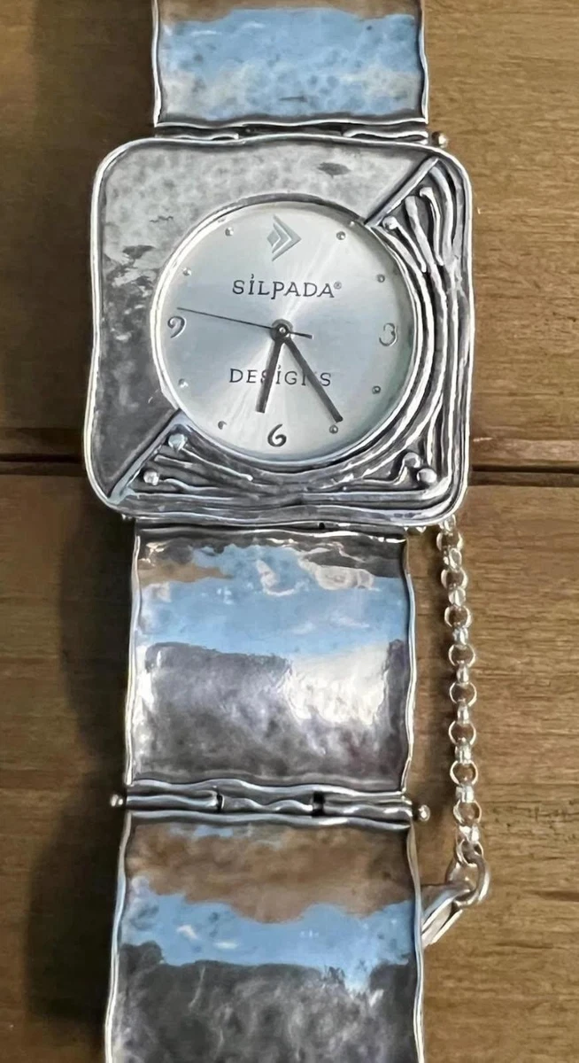 Women Sterling Silver Case Square Wristwatches for sale | eBay display picture 1