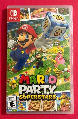 Switch Game Mario Party Superstars Nintendo Switch New/Sealed